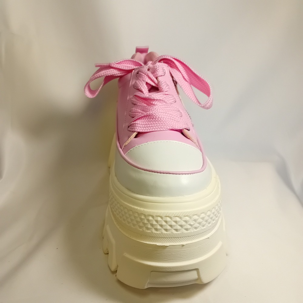 Sugar Thrillz House Rules Platform Sneakers‎ Coquette Kawaii Girly 6M READ - Picture 2 of 16